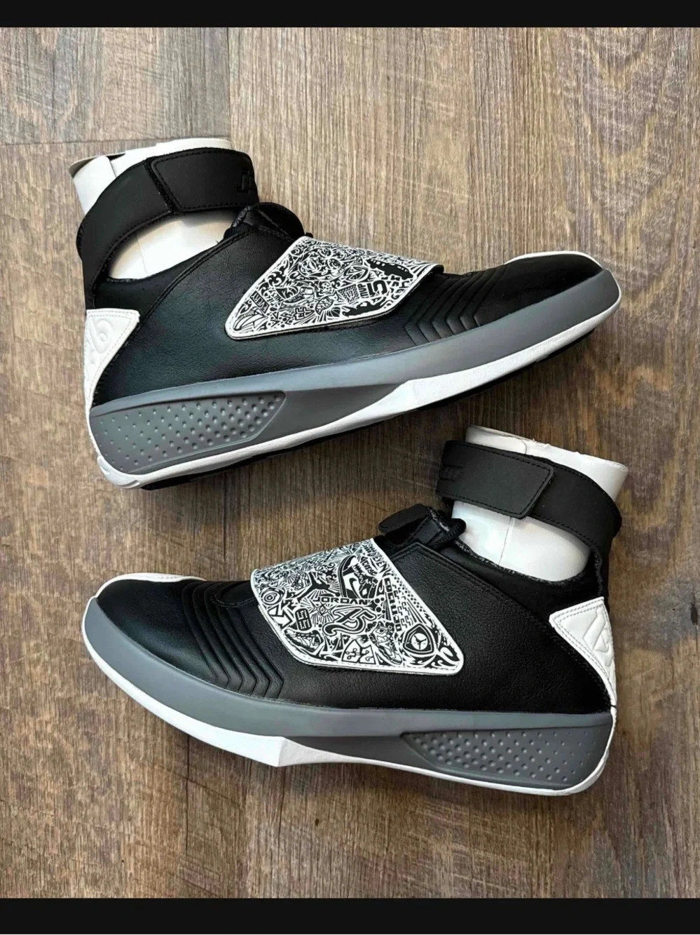 Nike Air Jordan 20 XX Retro Playoffs Black White